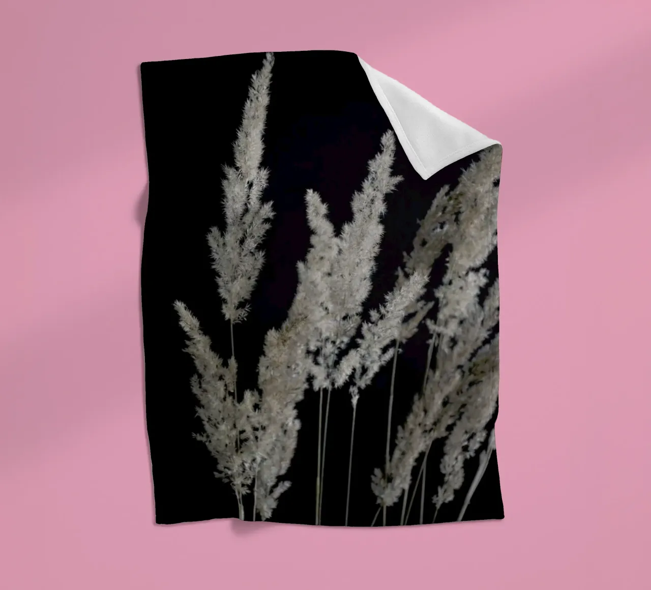 Perfect Pampas In The Dark coperta in pile da Studio Nahili