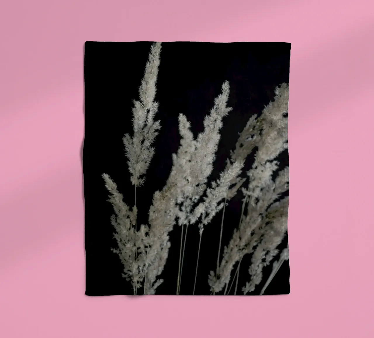 Perfect Pampas In The Dark coperta in pile da Studio Nahili