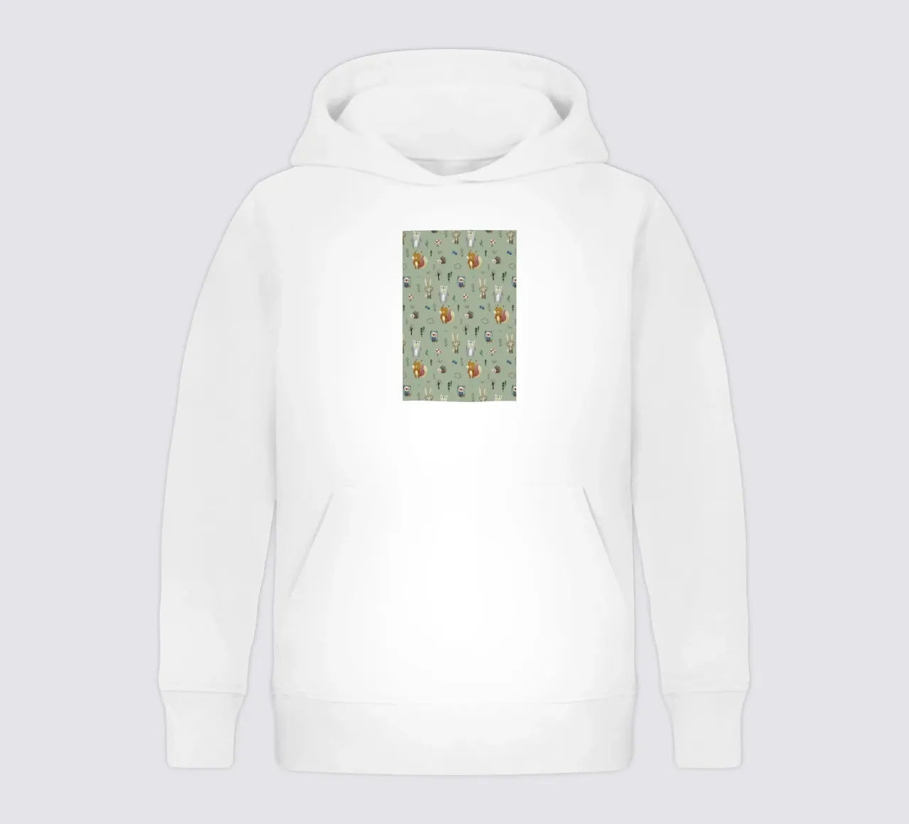 Waldtiere kids hoodie by Sabrina Ziegenhorn