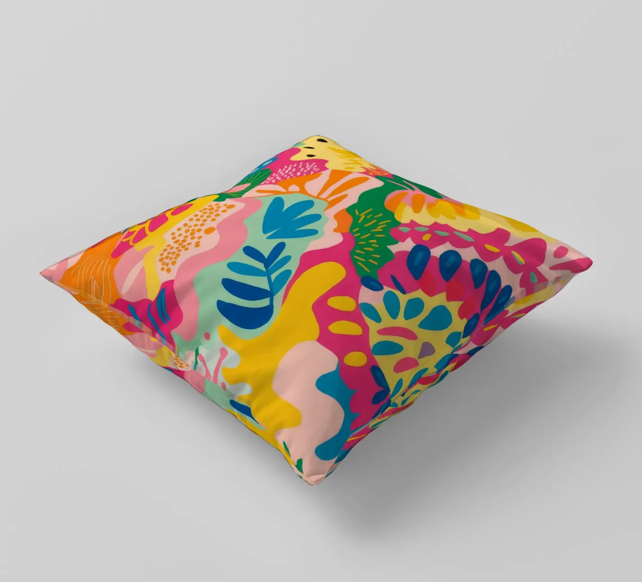 Carnival Garden Ecstasy decorative cushion by Zep Layers