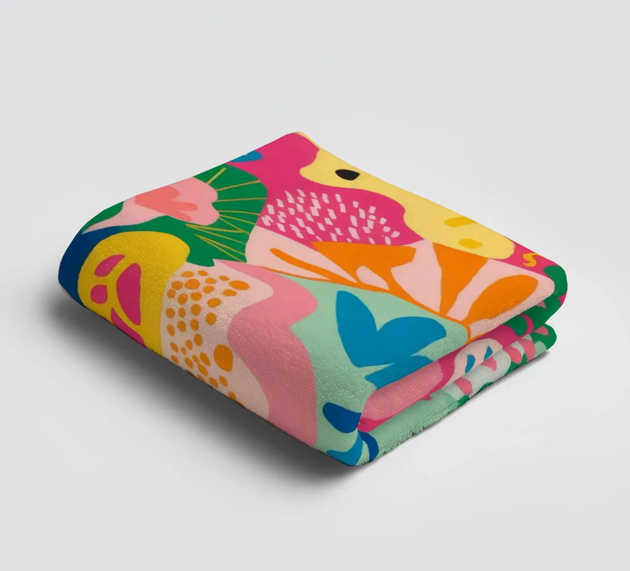 Carnaval Tuin Extase badhanddoek van Zep Layers