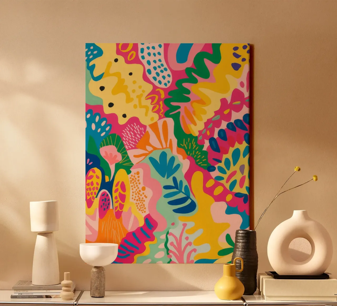 Carnival Garden Ecstasy canvas by Zep Layers