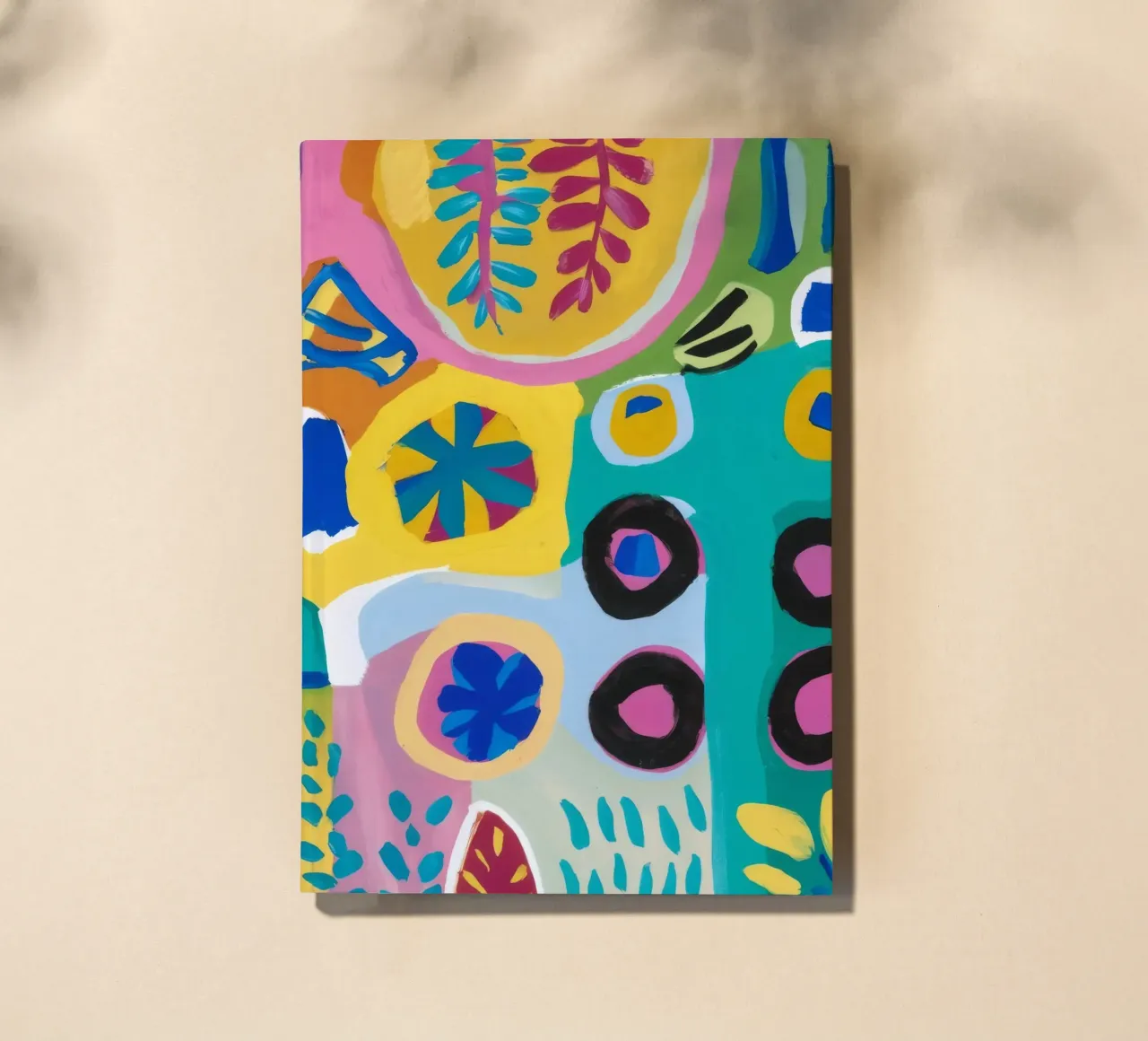 Abstract Bloom Puzzle notebook by Zep Layers