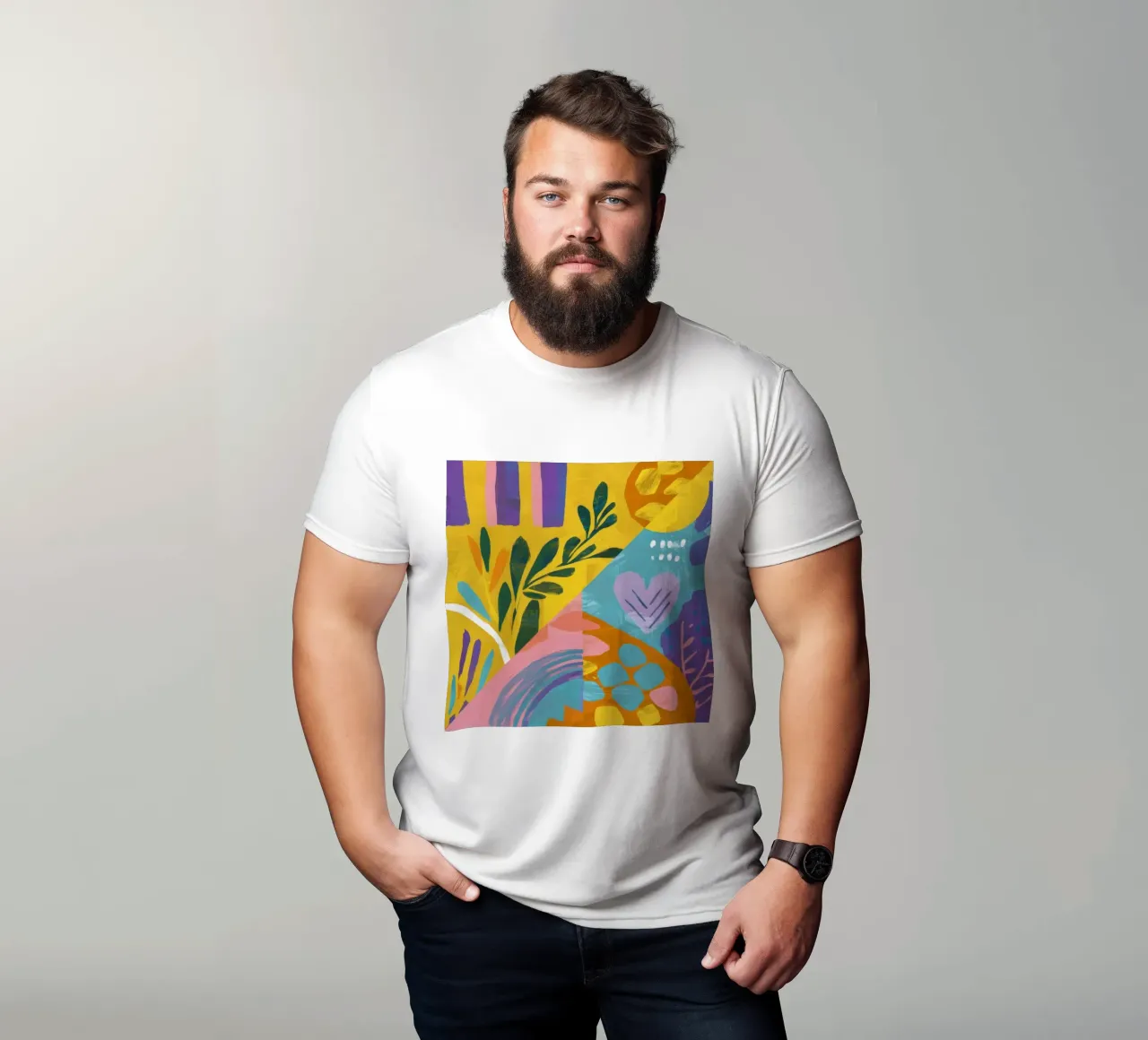 Warm Whisper Meadow t-shirt by Zep Layers