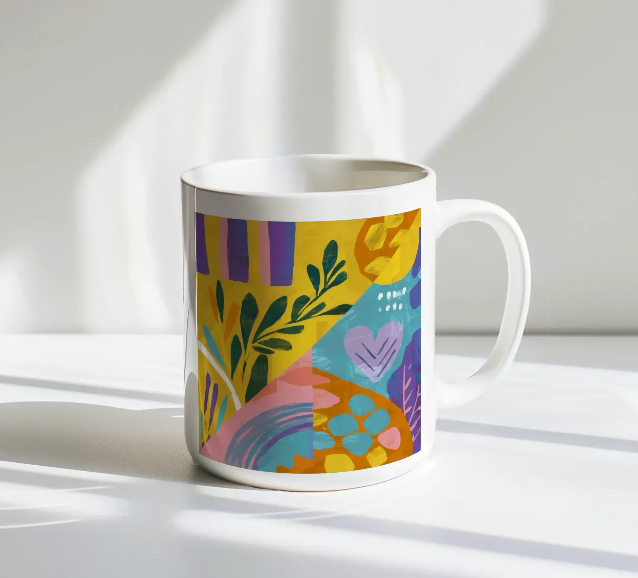 Prato caldo di bisbiglio tazza in ceramica da Zep Layers