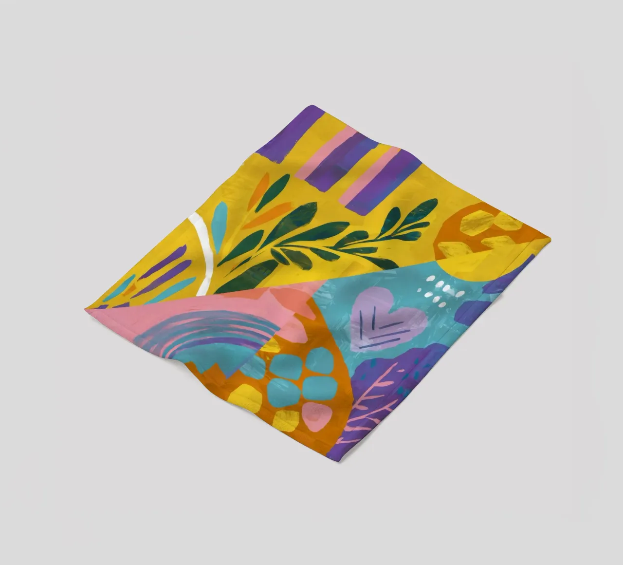 Warm Whisper Meadow fleece blanket by Zep Layers