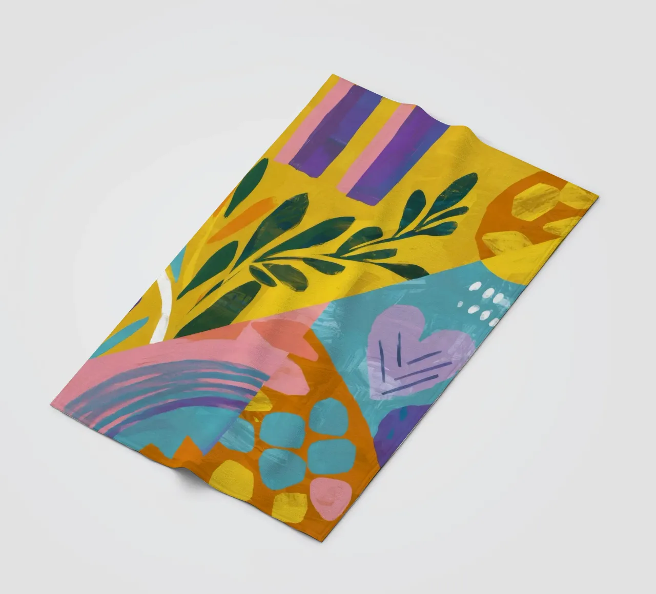 Warm Whisper Meadow fleece blanket by Zep Layers