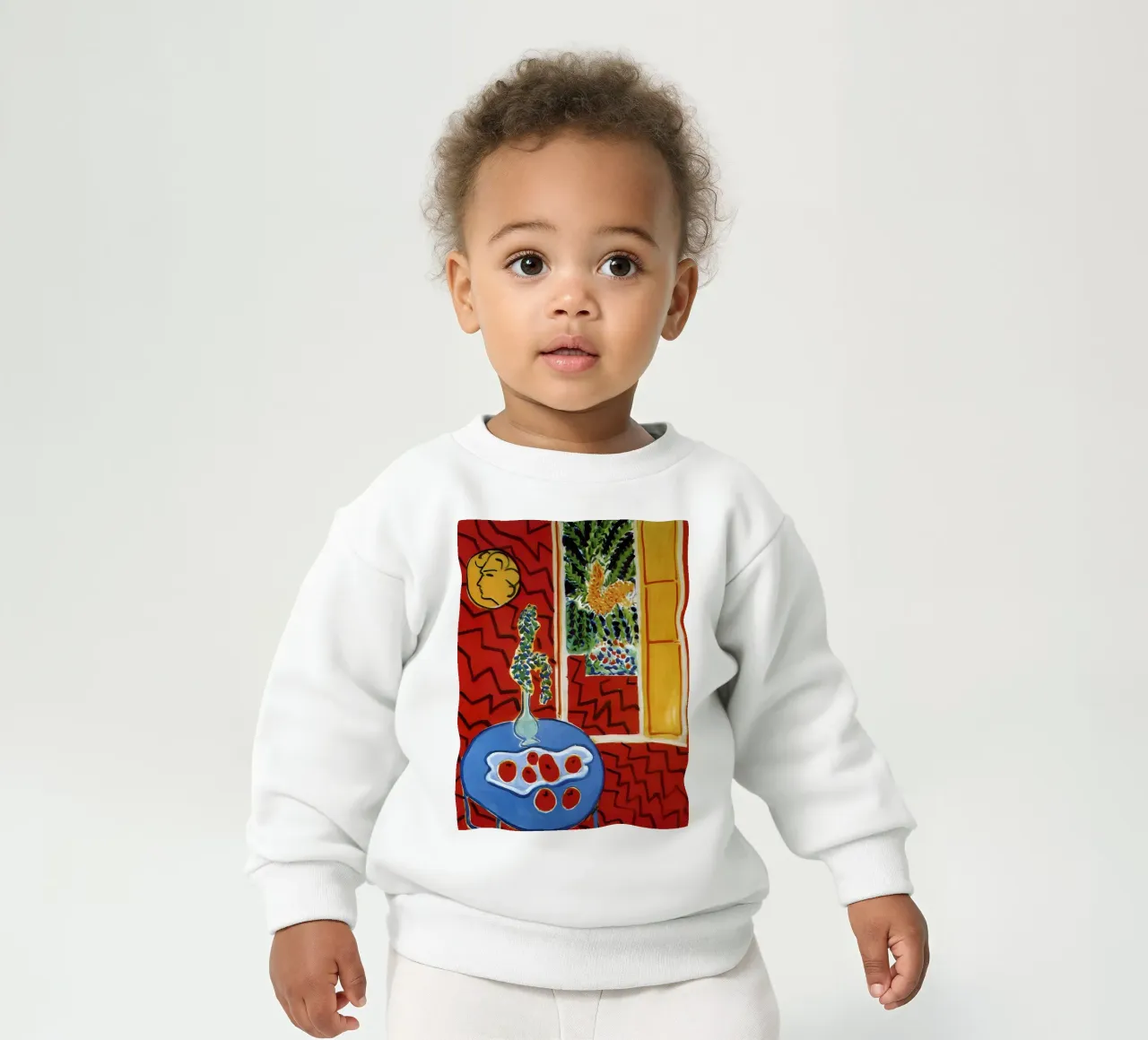 Matisse Red Impression felpa neonato da Vonda Shop