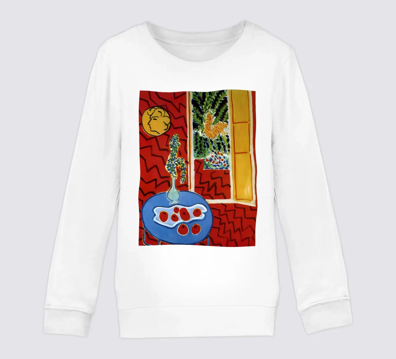Matisse Red Impression felpa bambino da Vonda Shop