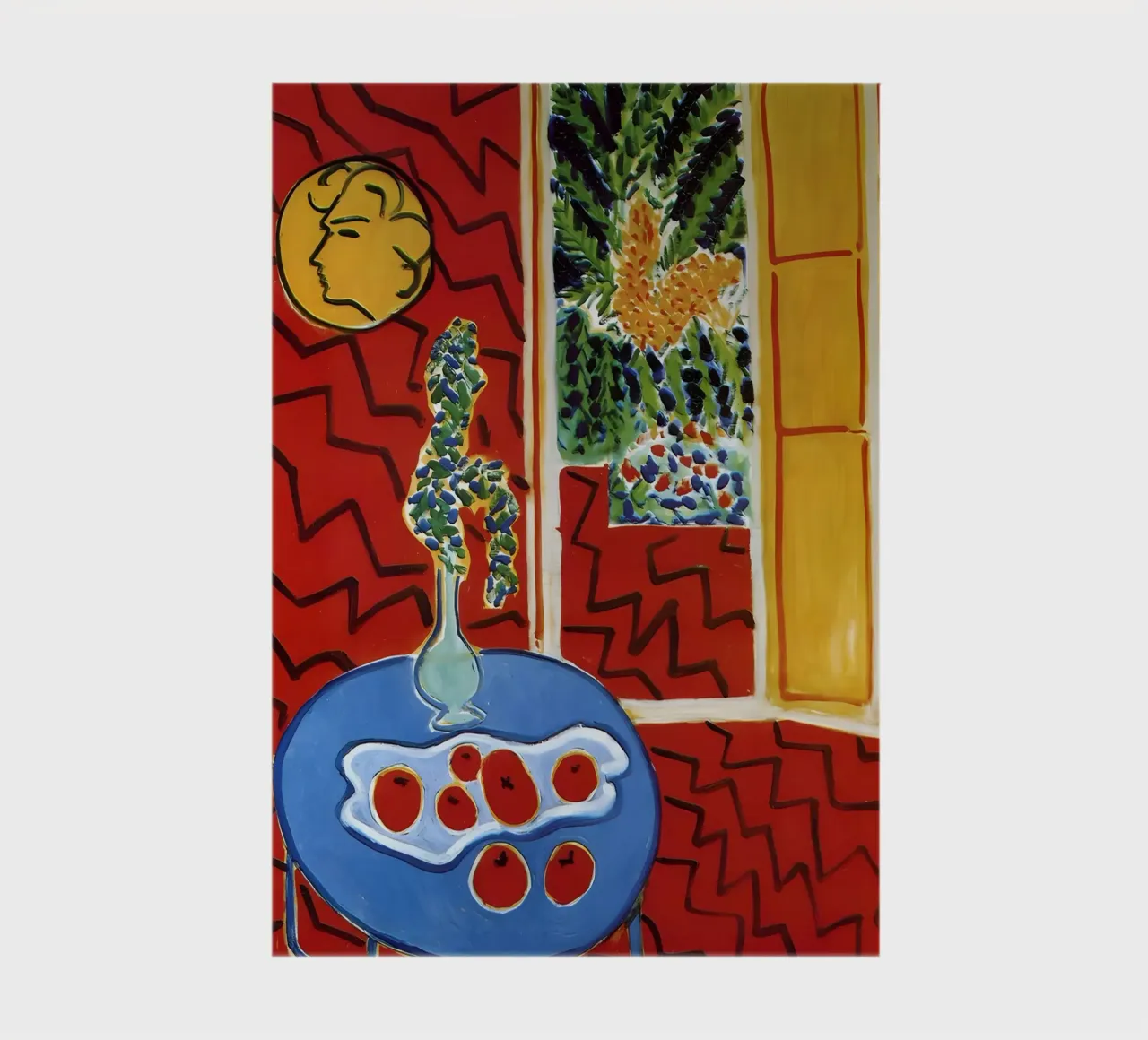 Matisse Red Impression notebook by Vonda Shop