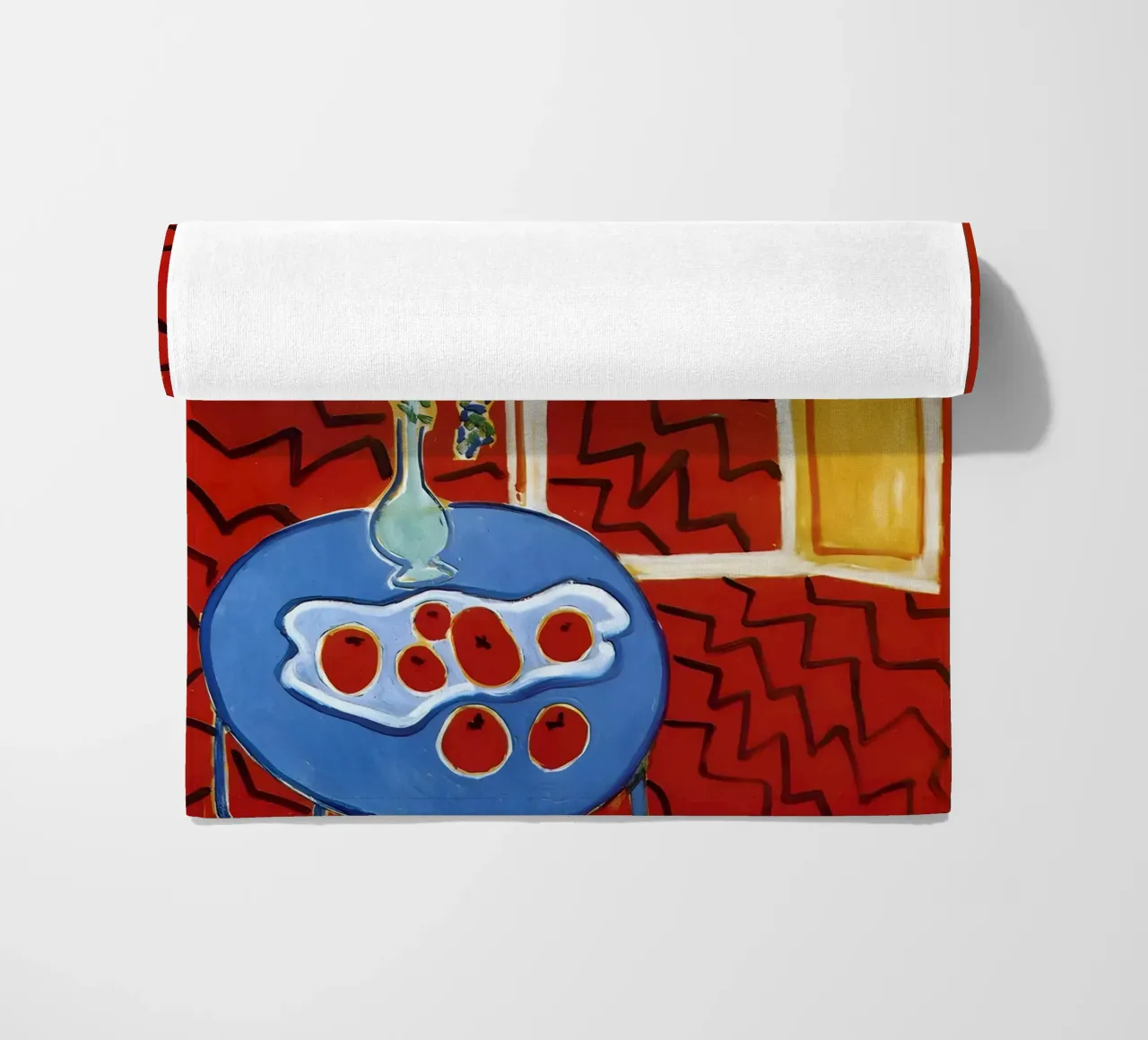 Matisse Impresión Roja toalla de playa de Vonda Shop