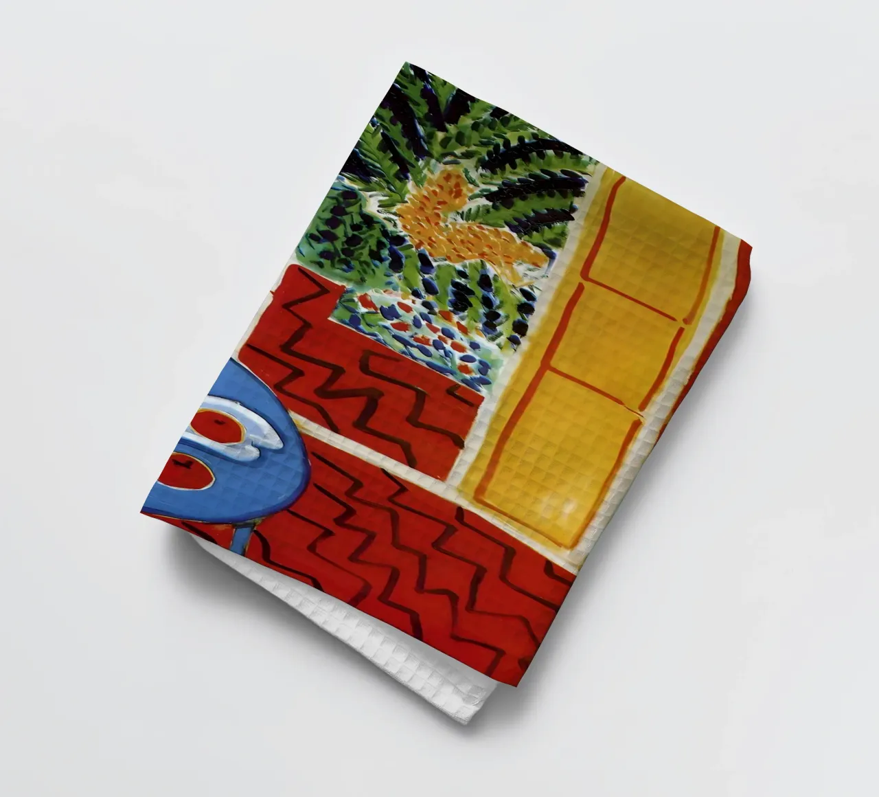 Matisse Red Impression canovaccio da cucina da Vonda Shop