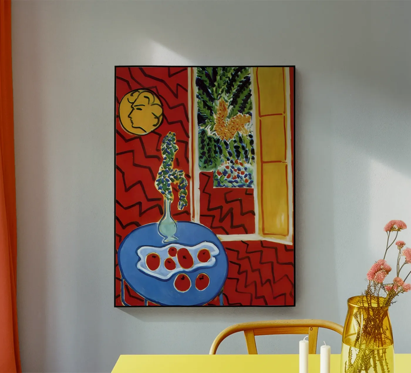 Matisse Red Impression plexiglas de Vonda Shop