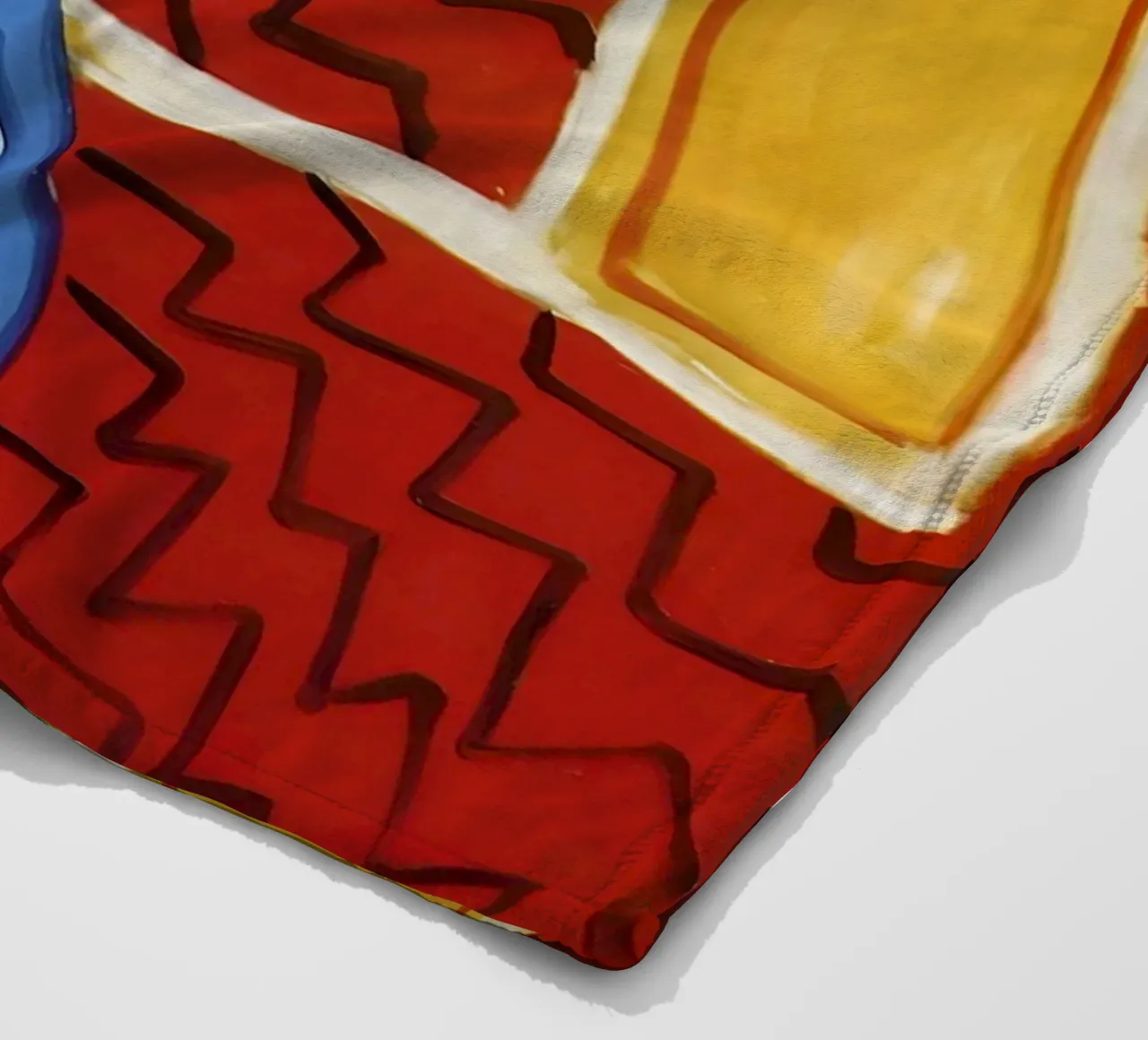 Matisse Red Impression coperta in pile da Vonda Shop