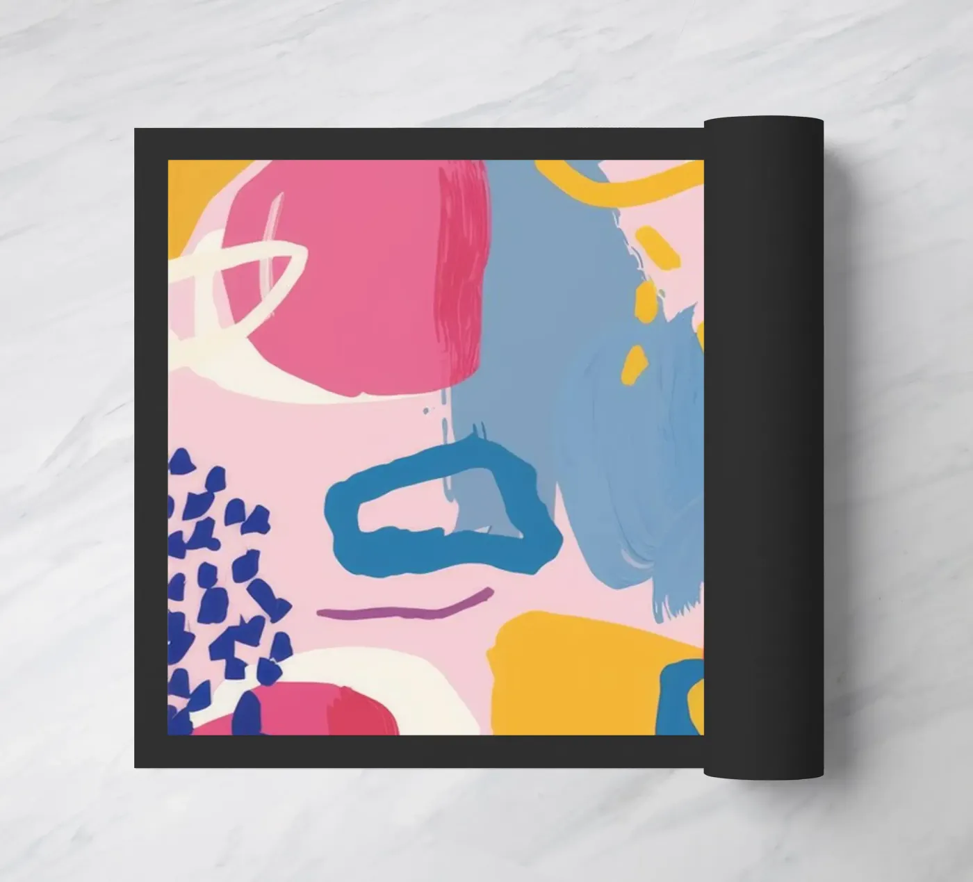 Abstract Thought Drift doormat by Zep Layers