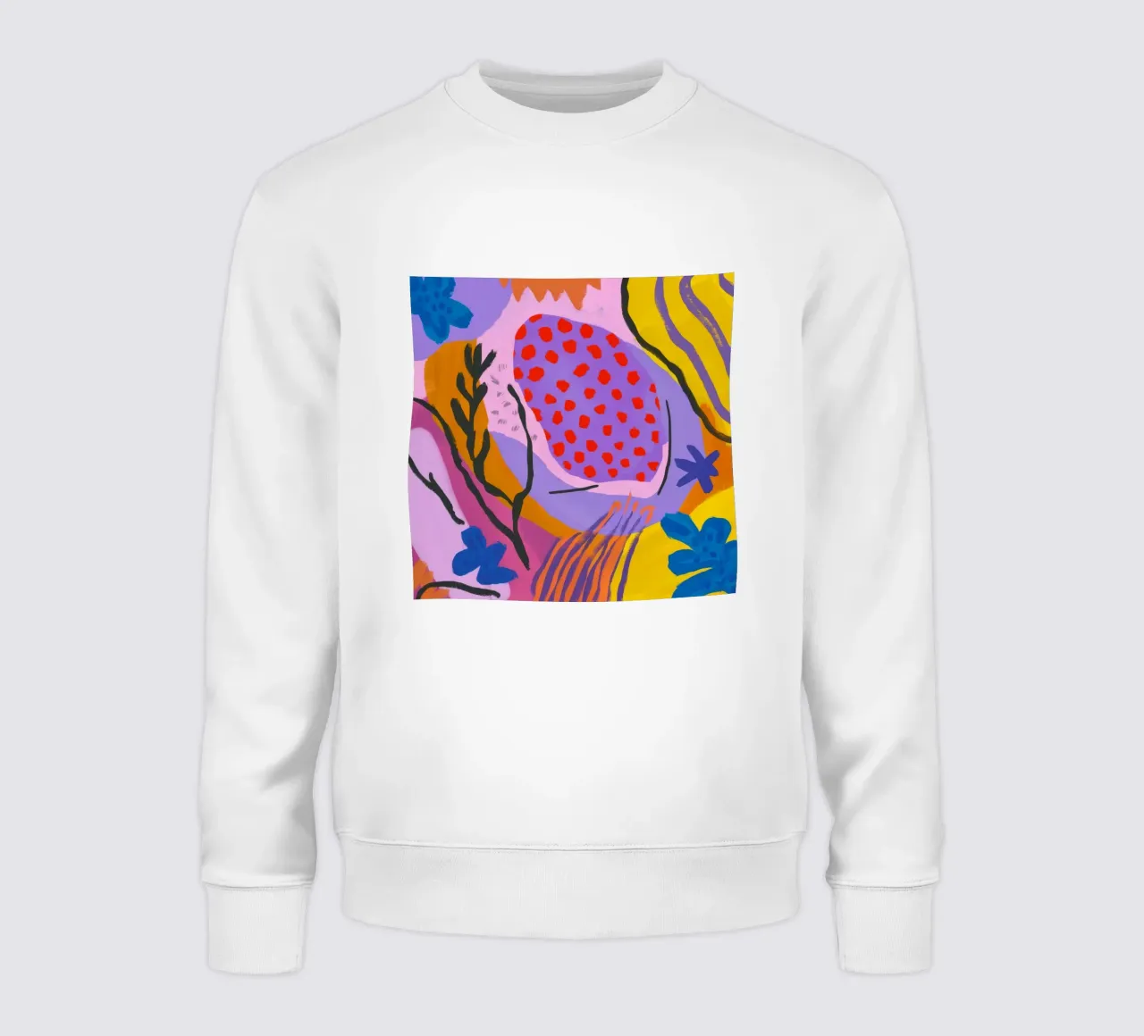 Scoppio di lava botanica felpa da Zep Layers