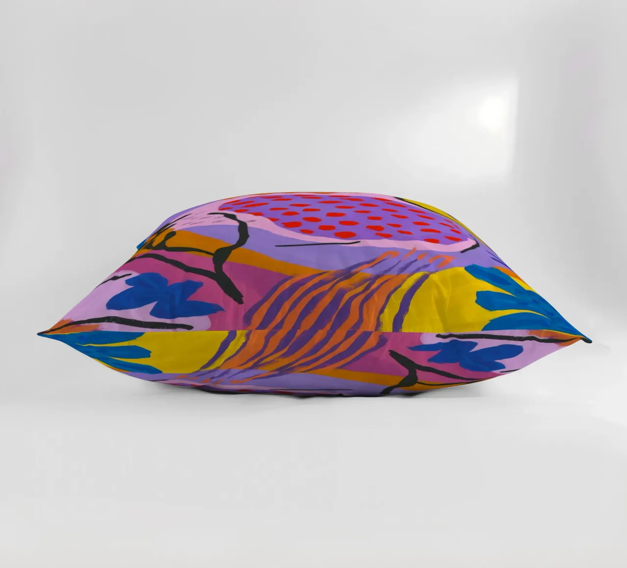 Botanic Lava Burst decorative cushion by Zep Layers
