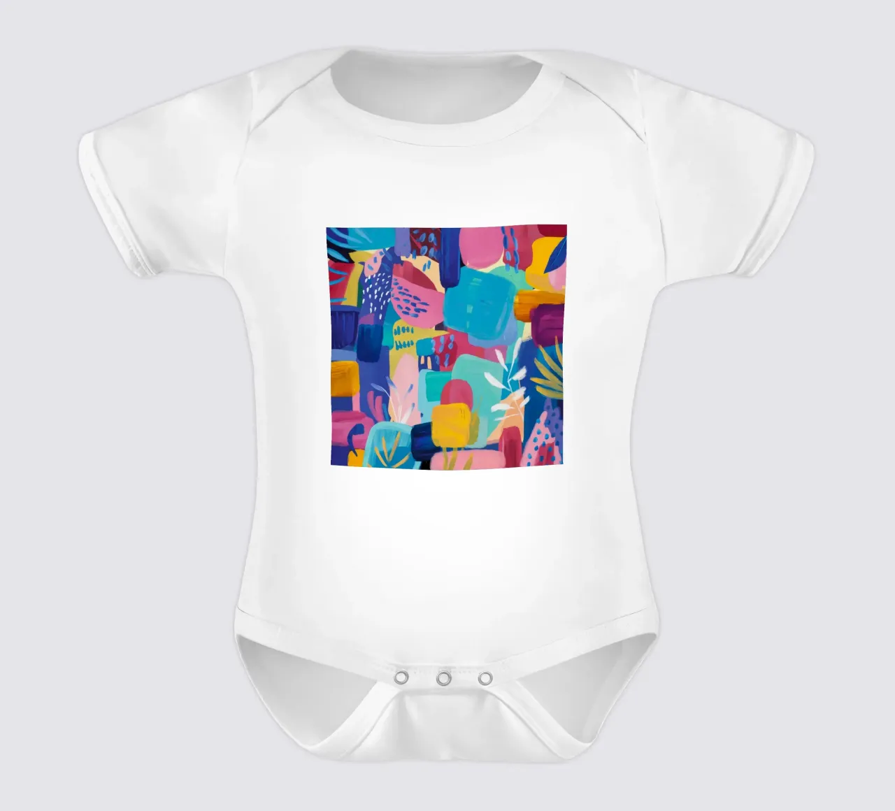 Studio Color Symphony body neonato maniche corte da Zep Layers