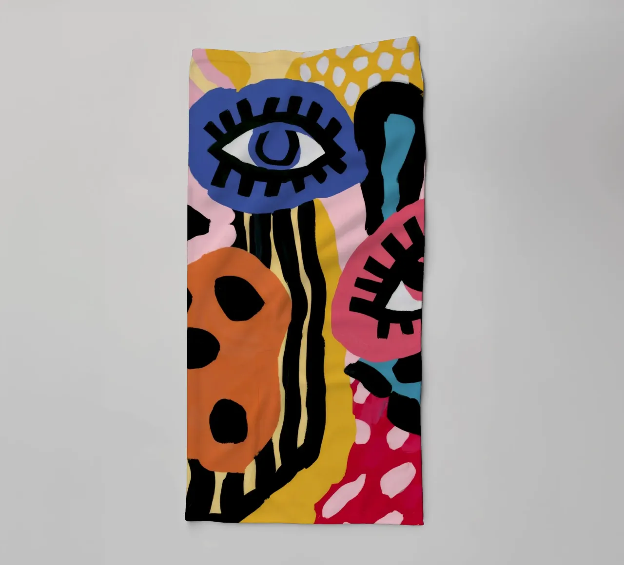 Eyes of Imagination towel by Zep Layers