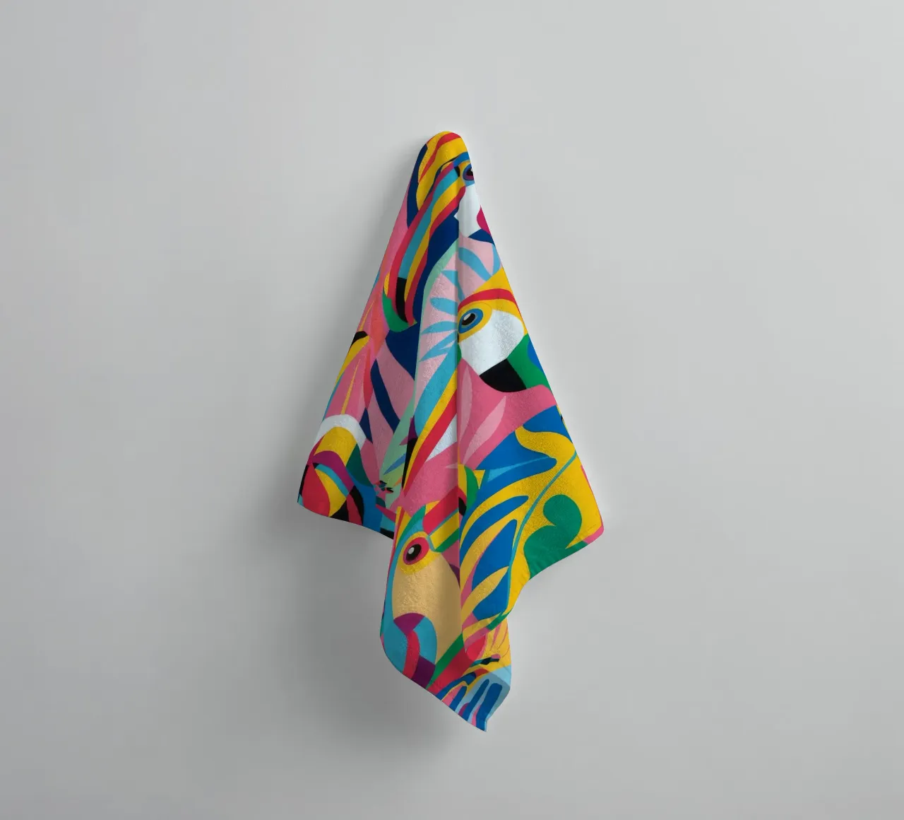 Toucan Harmony Parade towel by Zep Layers
