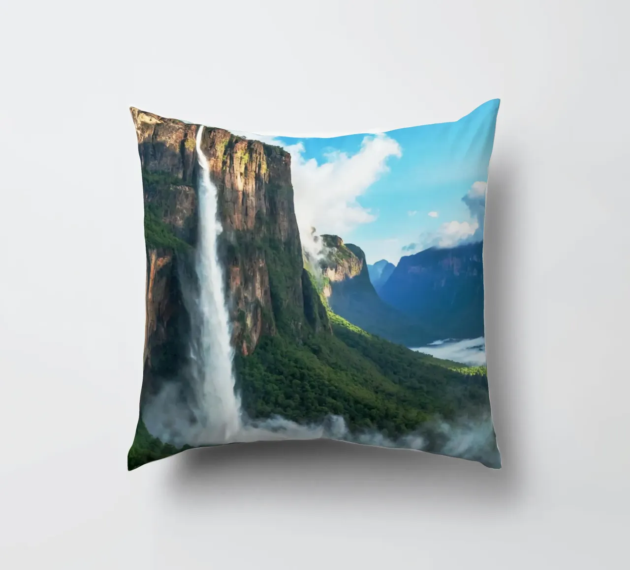 Angel Fall Nature Life Photography Kissen von SerongSoulS