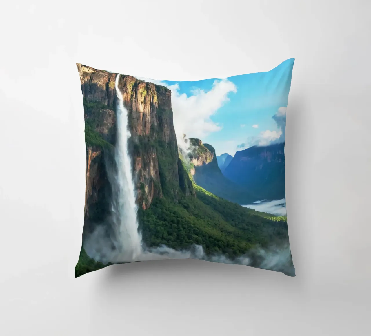 Angel Fall Nature Life Photography Kissen von SerongSoulS