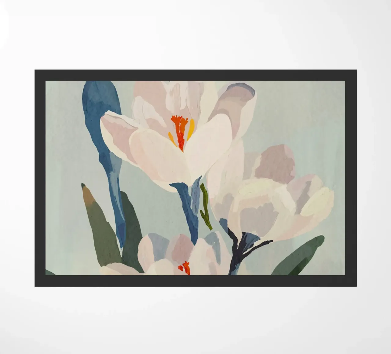 Soft Bloom doormat by ThingDesign