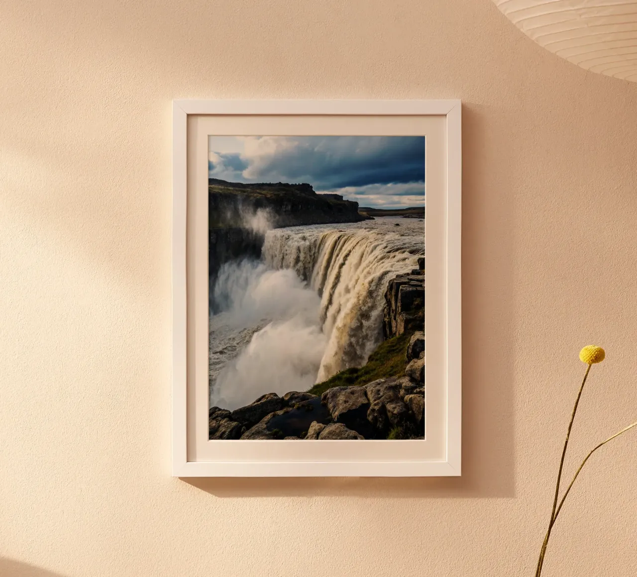 Dettifoss Herbst Natur Leben Fotografie Hahnemühle von SerongSoulS