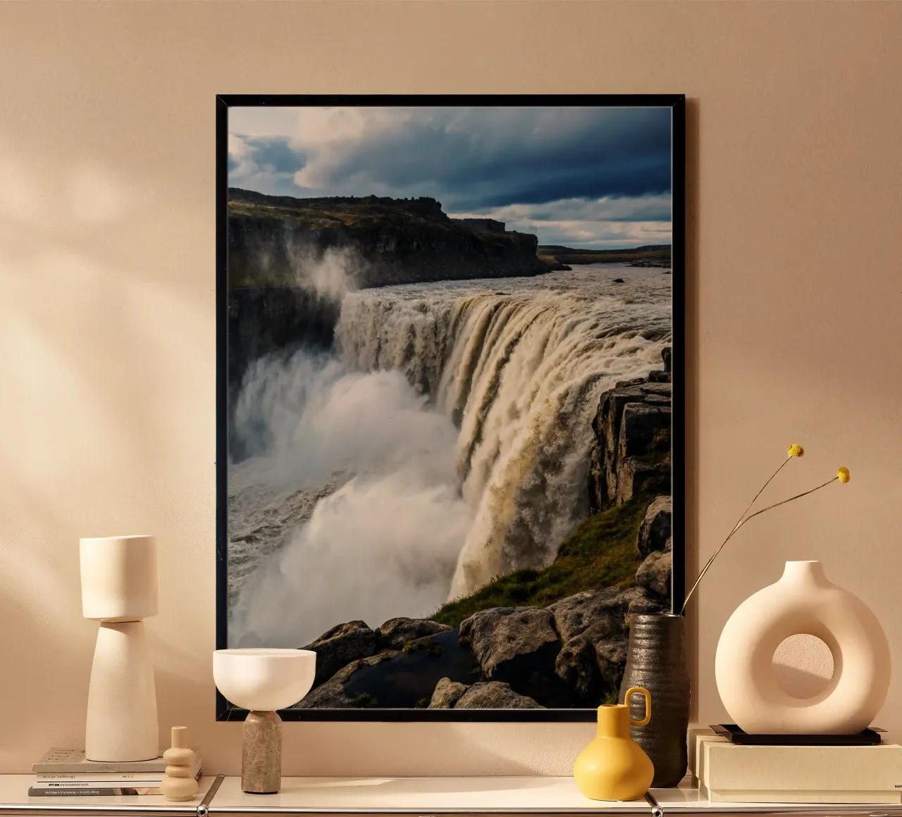 Dettifoss Herbst Natur Leben Fotografie Hahnemühle von SerongSoulS