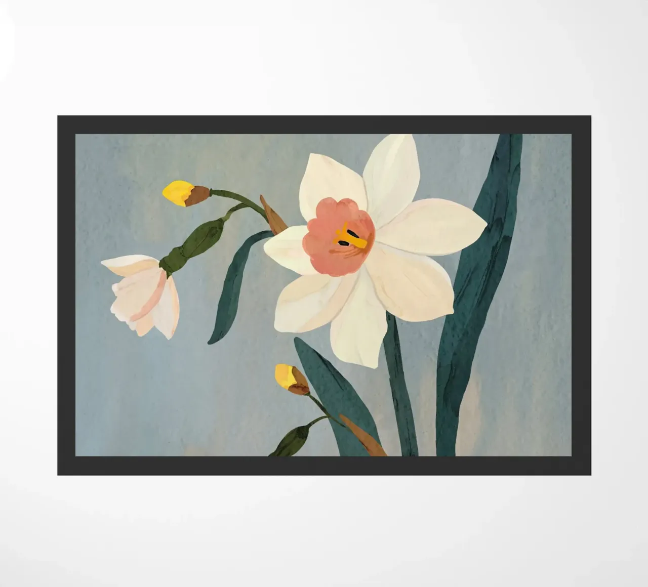 Daffodils doormat by ThingDesign