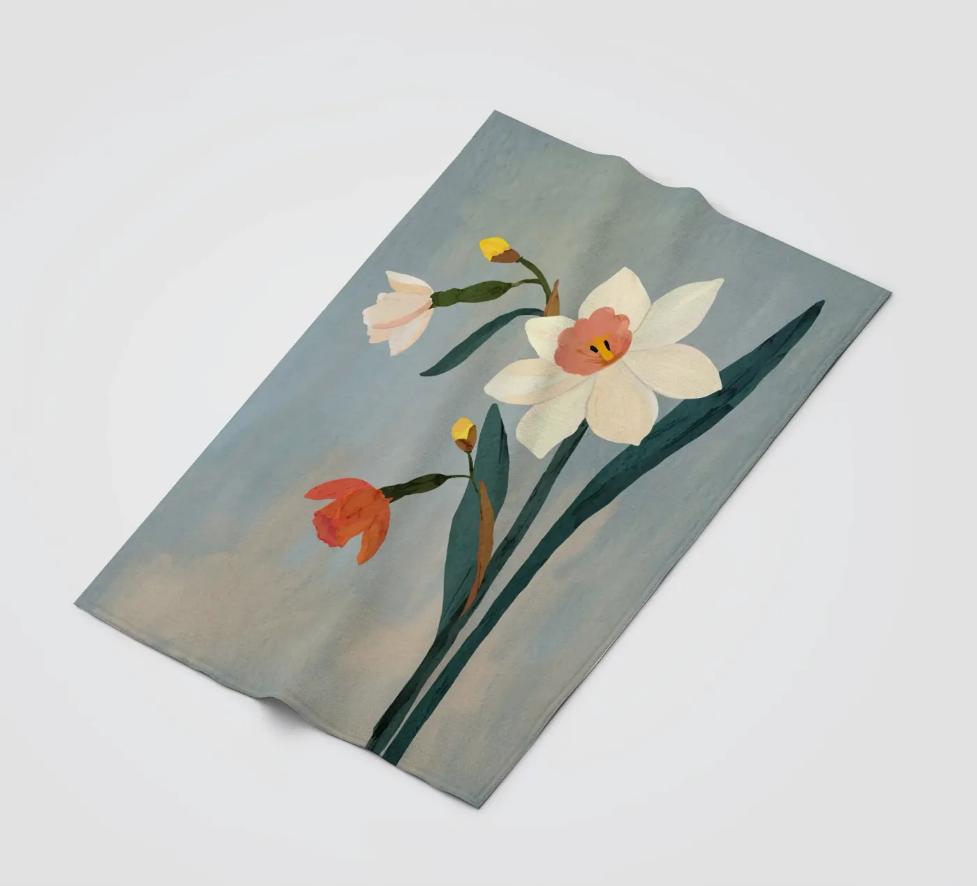 Daffodils Fleecedecke von ThingDesign