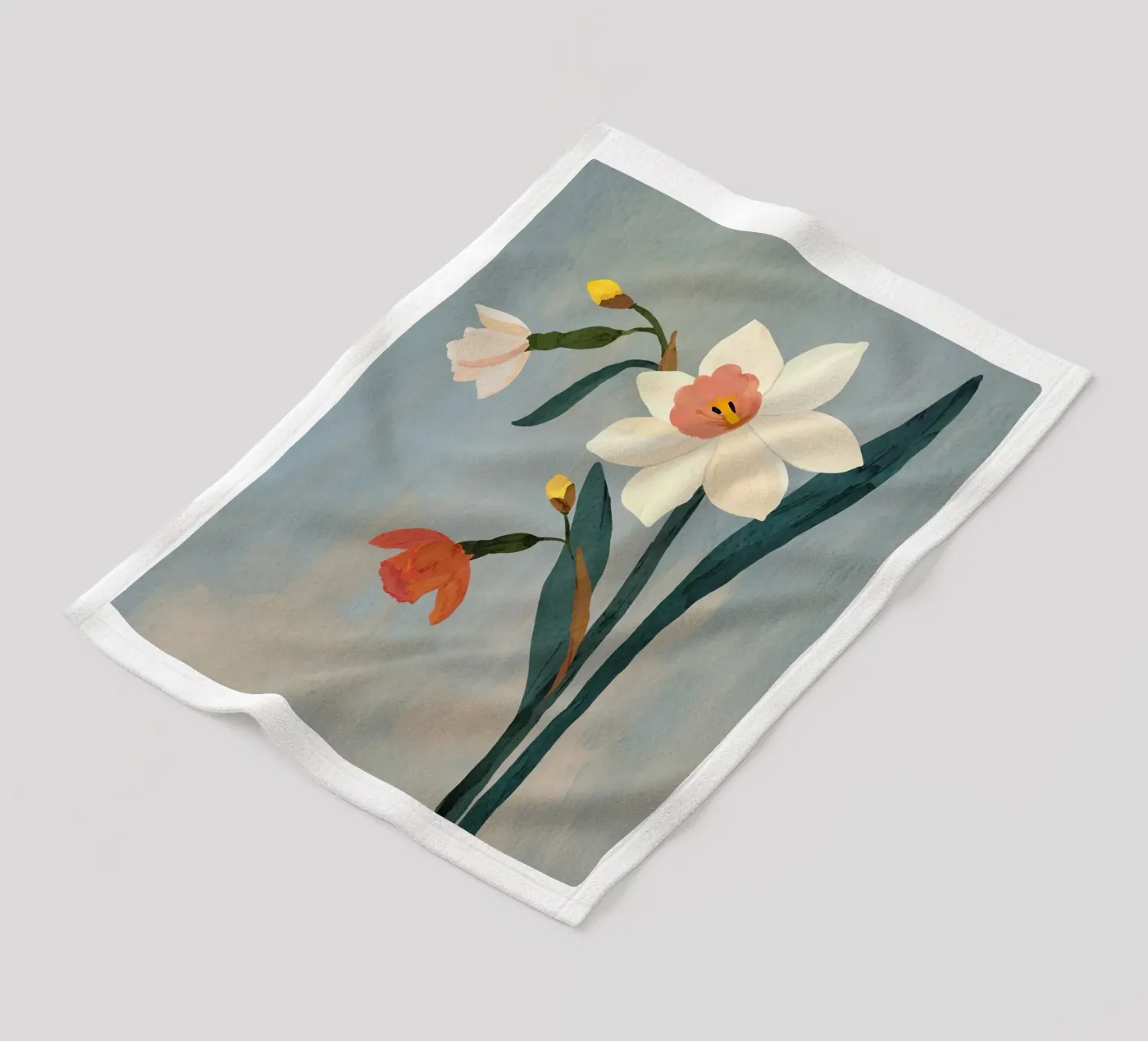 Daffodils Fleecedecke von ThingDesign