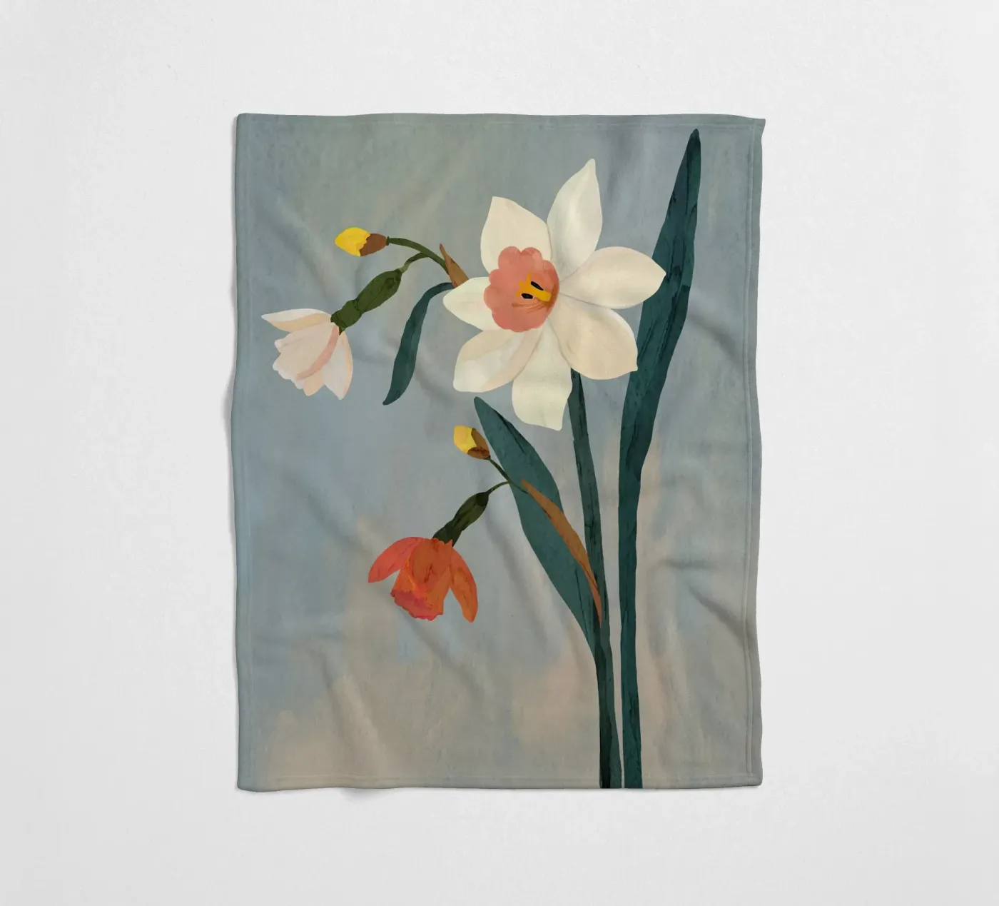 Daffodils Fleecedecke von ThingDesign