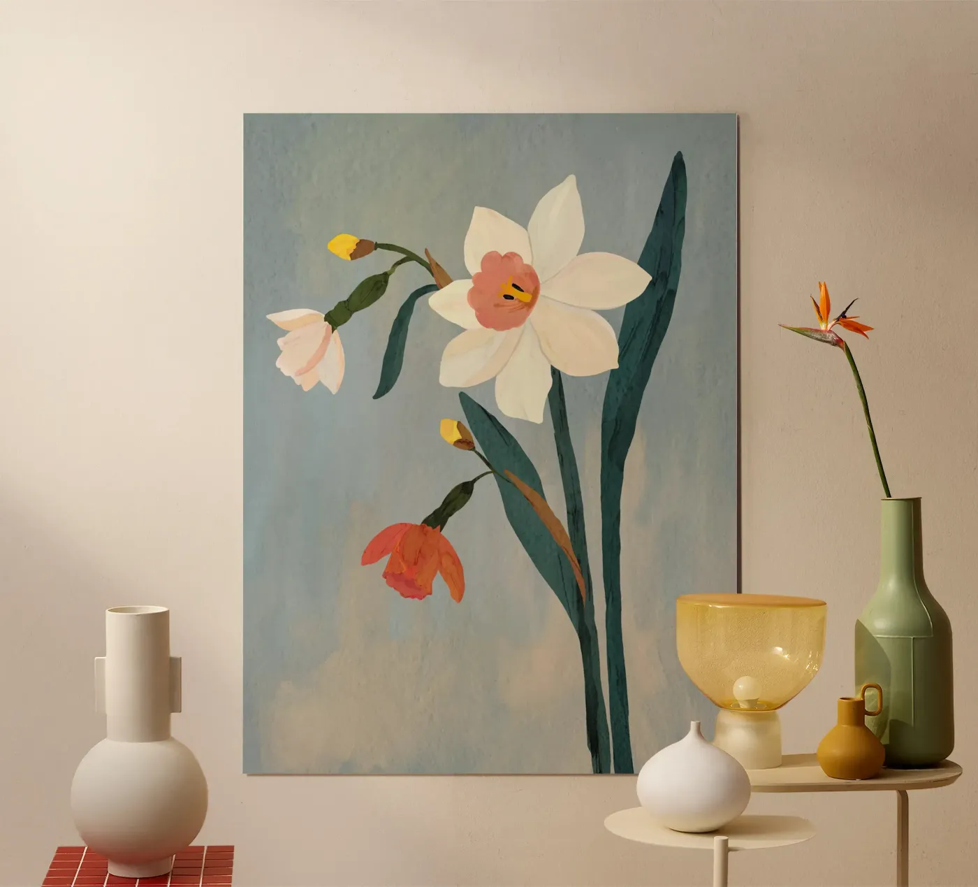 Narcissen poster van ThingDesign