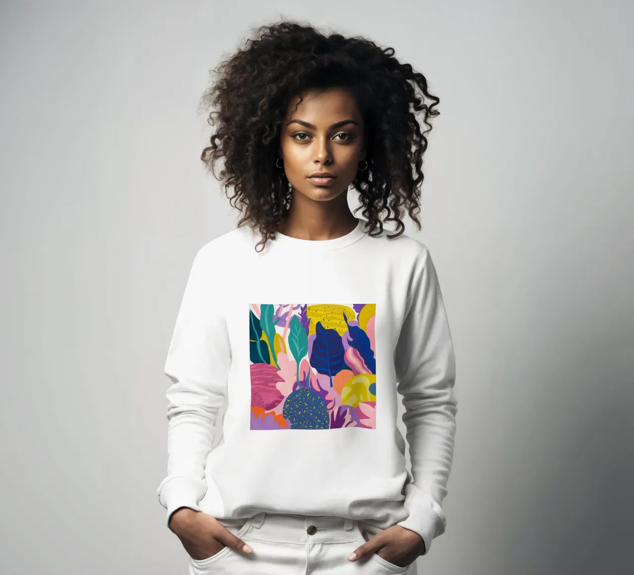 Neon Grove Fantasie Sweatshirt von Zep Layers