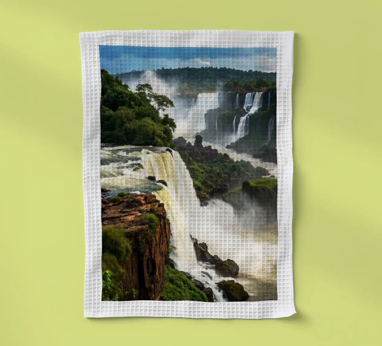 Iguazu Fall Nature Life Photography Geschirrtuch von SerongSoulS