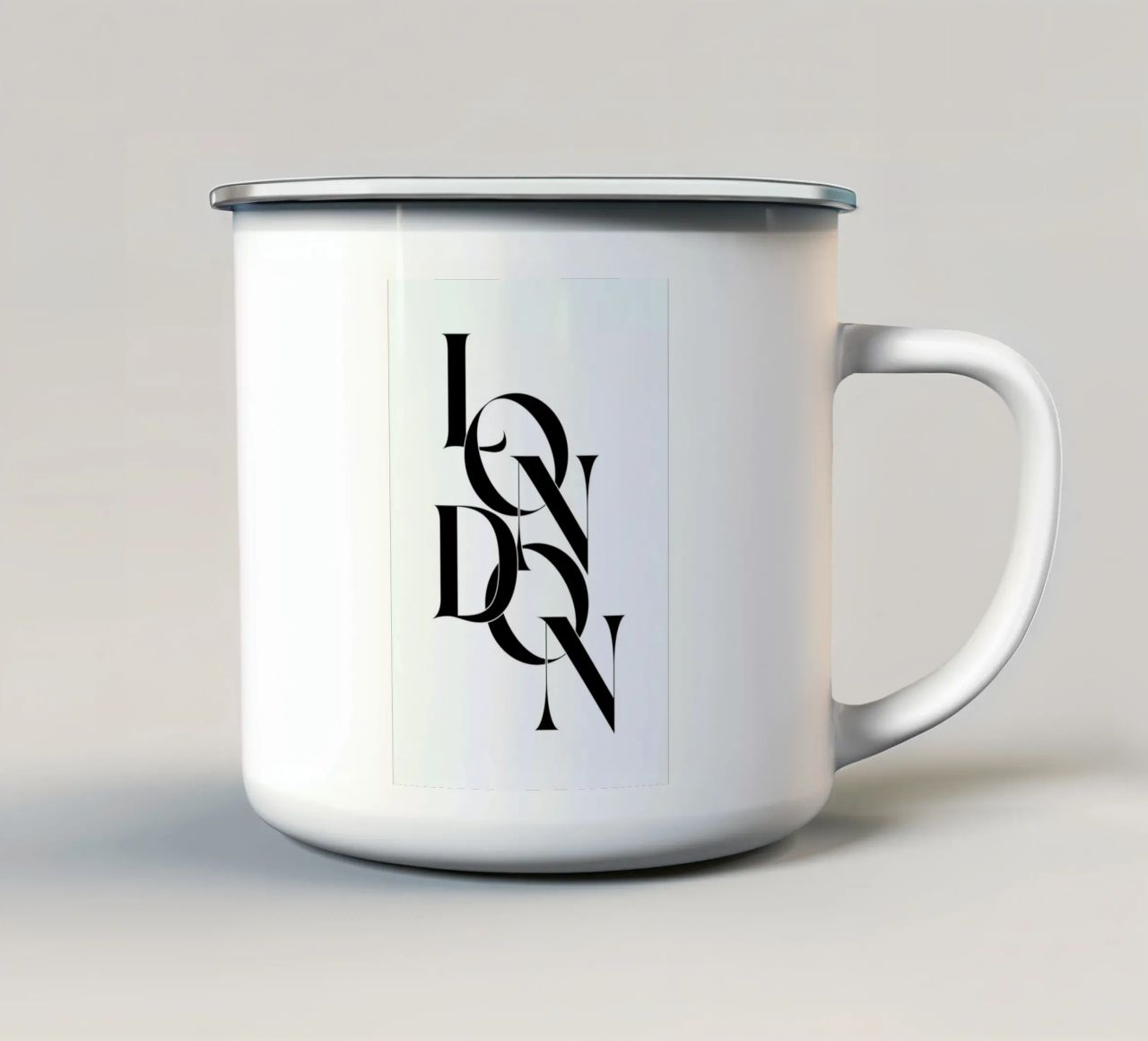 London tazza in smalto da Studio One