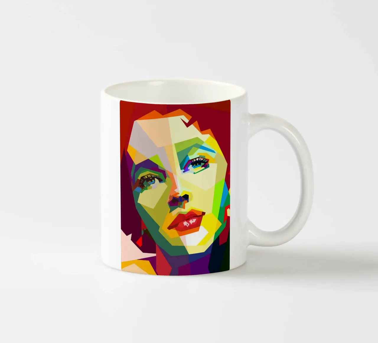 Elizabeth Taylor Cinema classico WPAP Trending Now tazza in ceramica da Artkreator