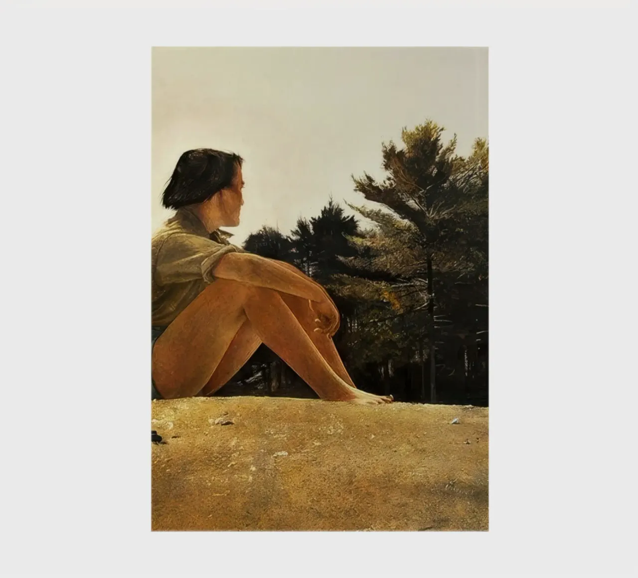 Andrew Wyeth Sandspit notebook by Classicprint