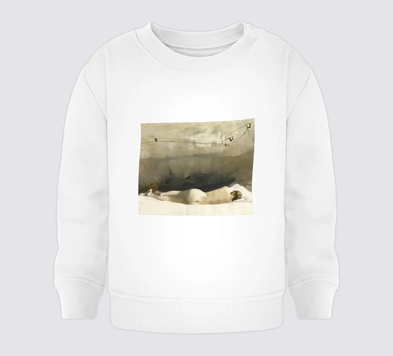 Andrew Wyeth Barack felpa neonato da Classicprint