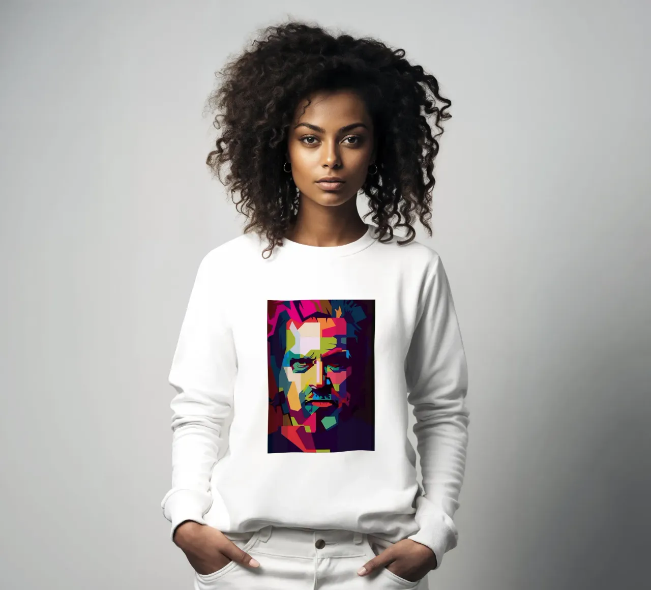 Jeff Bridges Actor de cine WPAP Trending Now sudadera de Artkreator