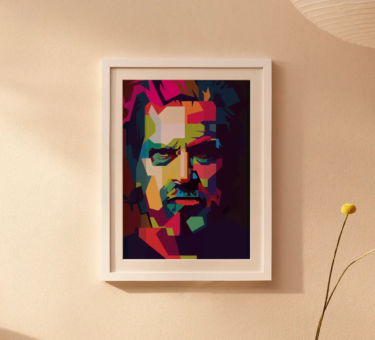 Jeff Bridges Attore cinematografico WPAP Trending Now poster da Artkreator