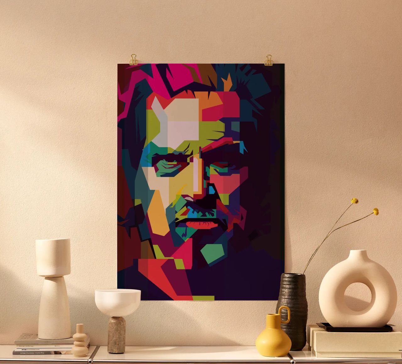Jeff Bridges Film Actor WPAP Trending Now poster by Artkreator
