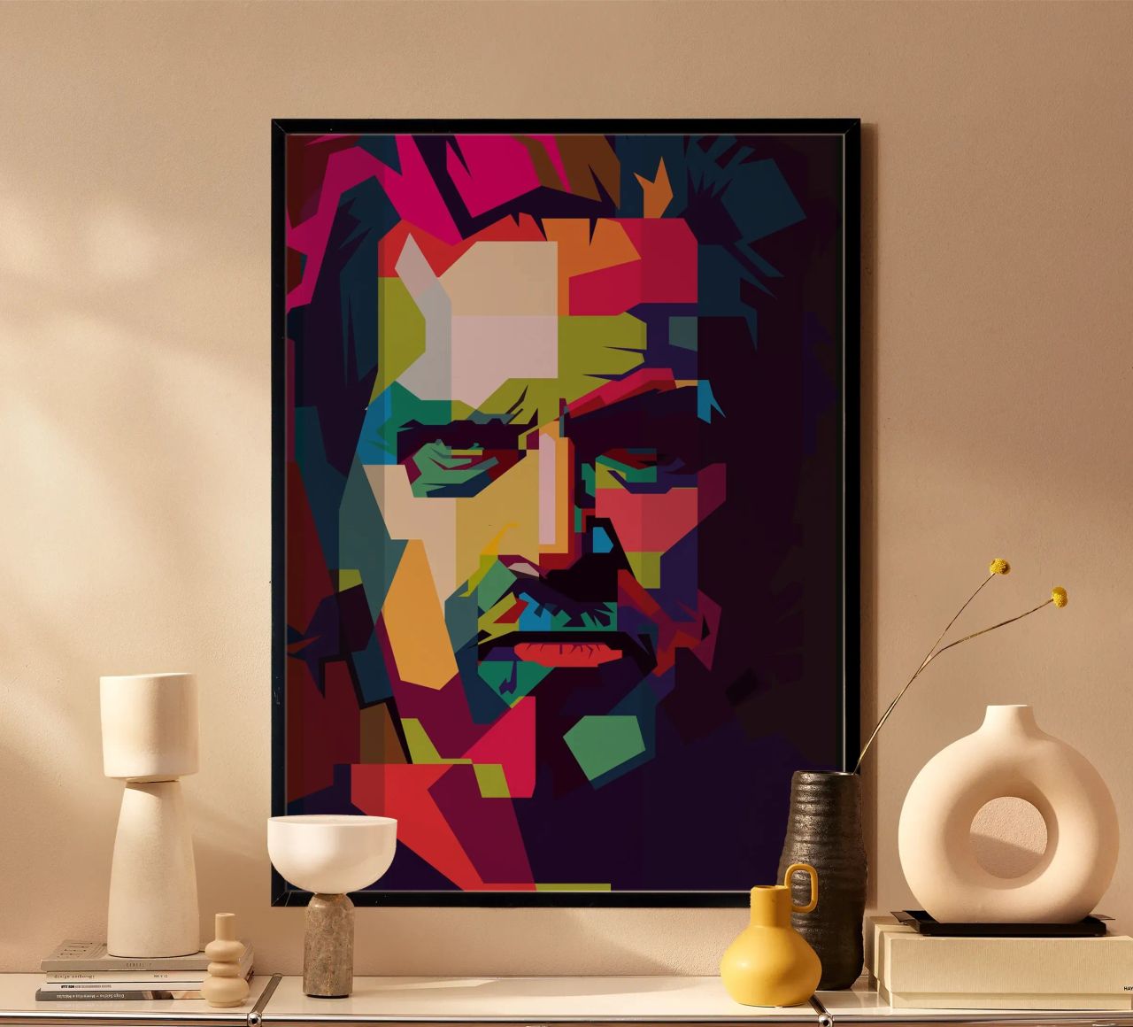 Jeff Bridges Film Actor WPAP Trending Now poster by Artkreator