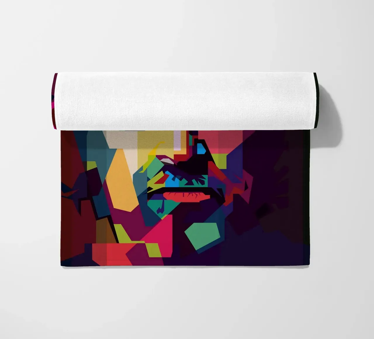 Jeff Bridges Filmschauspieler WPAP Trending Now Strandtuch von Artkreator