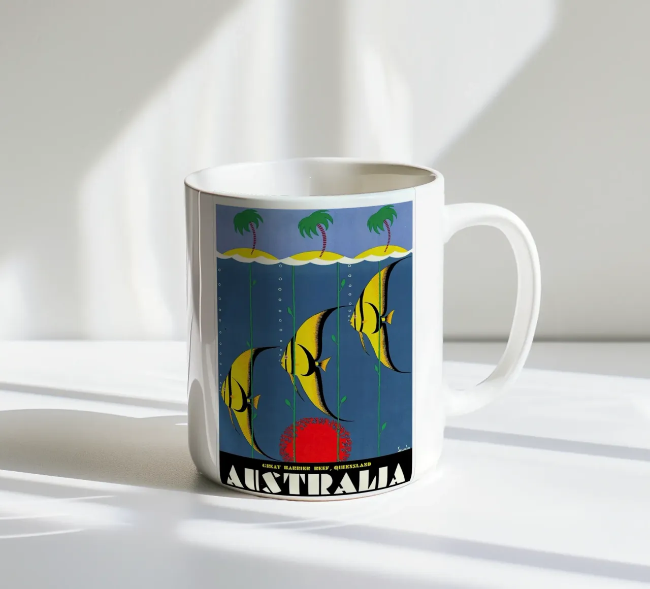 australia2 tazza in ceramica da Robert Livingston
