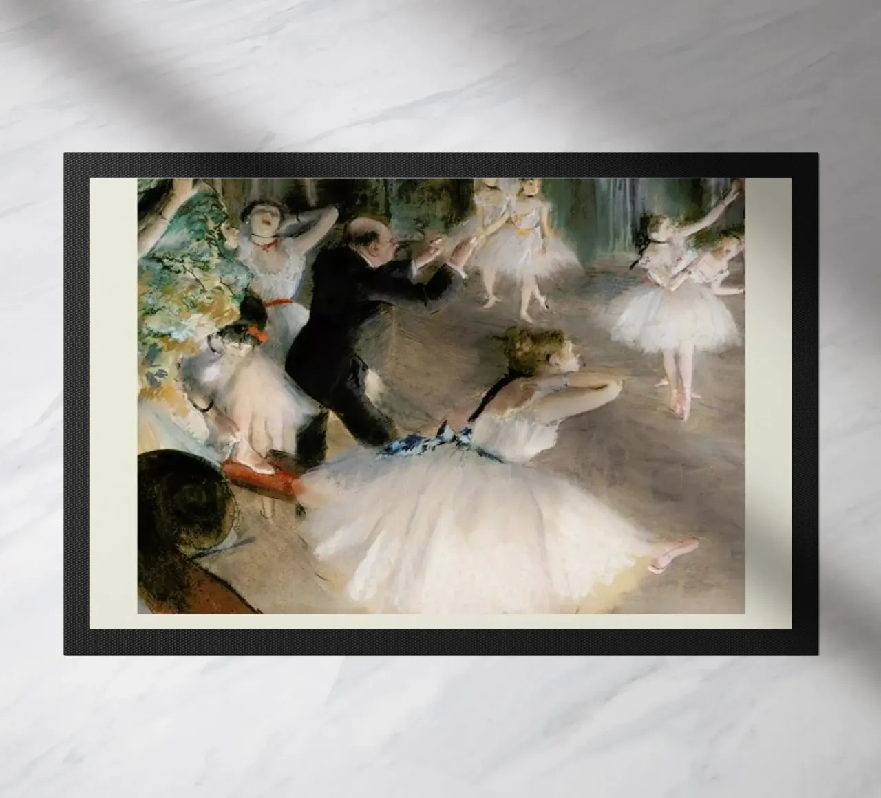 Degas - The Rehearsal Onstage zerbino da Vintage by JUNIQE