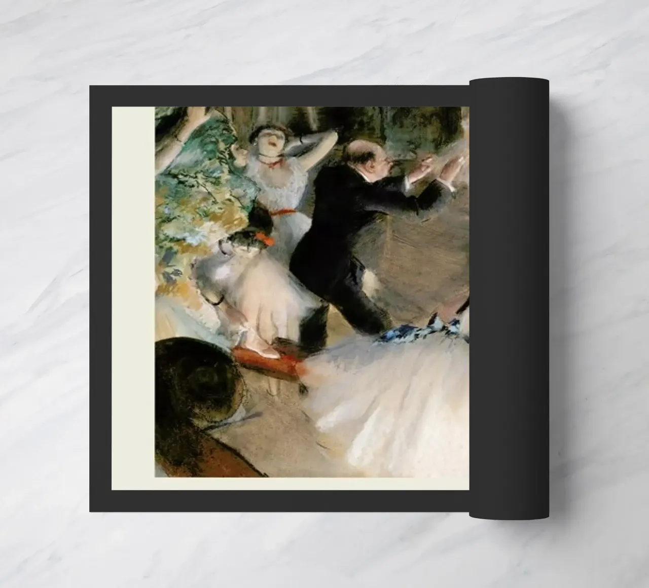 Degas - The Rehearsal Onstage zerbino da Vintage by JUNIQE