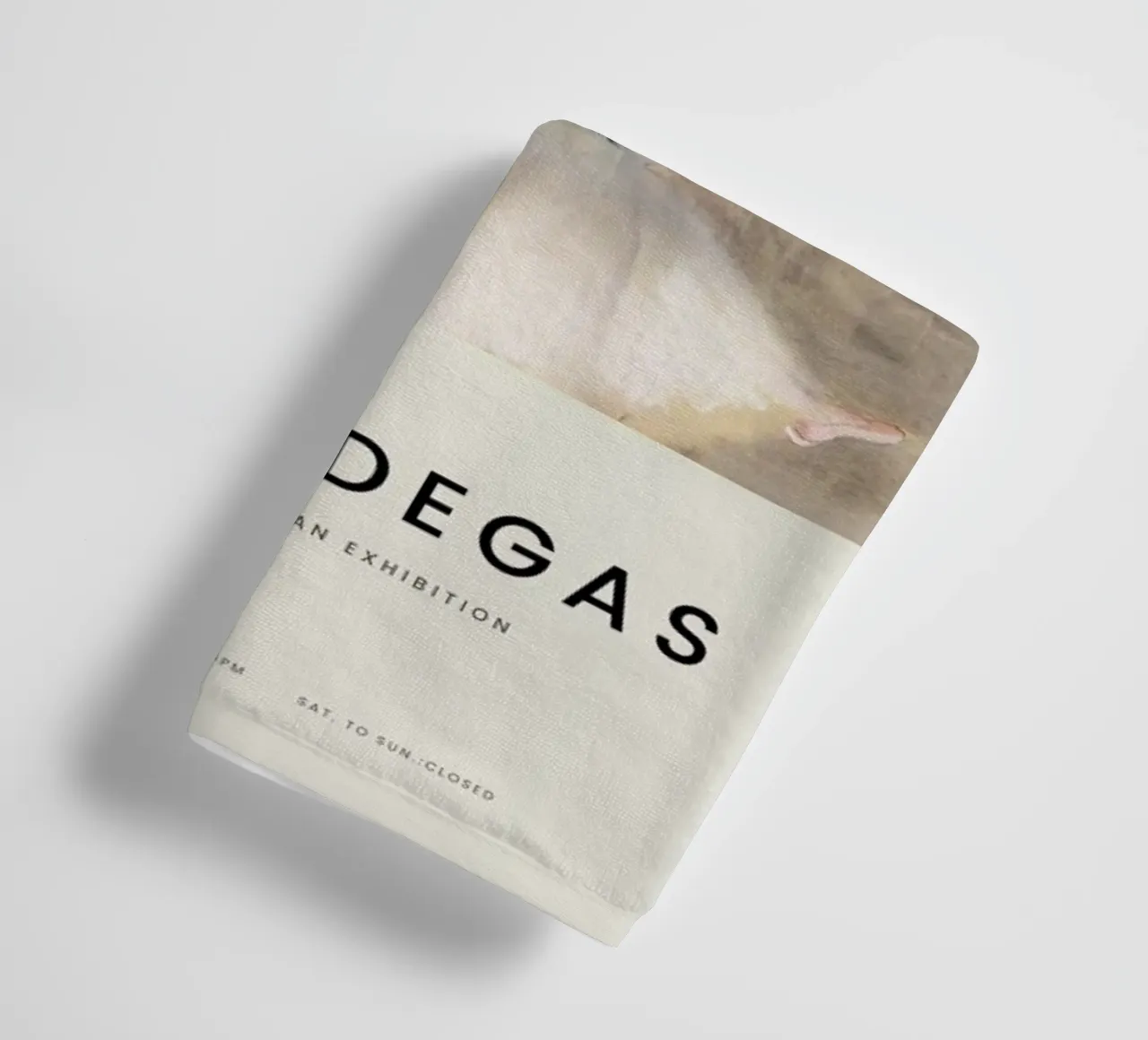 Degas - The Rehearsal Onstage asciugamano da bagno da Vintage by JUNIQE
