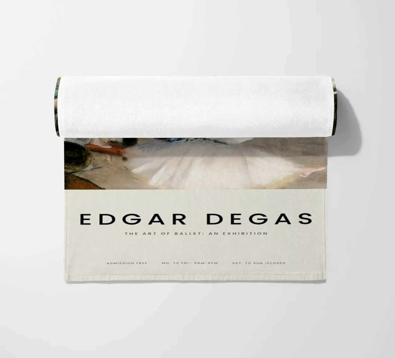 Degas - The Rehearsal Onstage telo mare da Vintage by JUNIQE